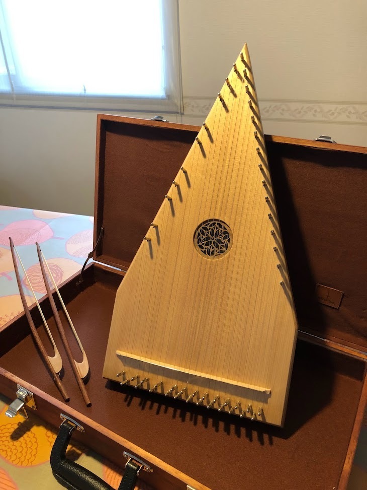 ss1880 プサルタリー 37弦 弓付き ソフトケース付き Psaltery 