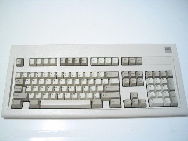 パソコンのキーボードは古いIBMのものを愛用しています。: 焦燥